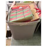 Reusable Tote Full of Gift Bags and Boxes with