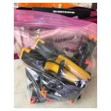 Burgundy/ Pink Tool Bag with Contents, Box