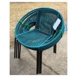 House and Garden Outdoor Stacking Chair,