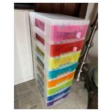 Multi- Colored Plastic Tower with All Contents,