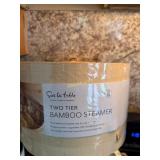 2- Tier Bamboo Steamer (NEW), 5pc Ray Dunn Spice