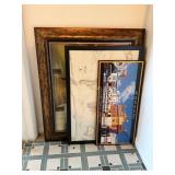 Golden Temple Amrister Framed Picture, Measures: