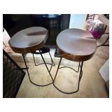 Sag Bar Stool by Carolina Cottage with Chestnut