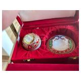 8pc Kazakstan Tea Set, 4 Chopstick Sets, Indian