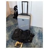 Vera Bradley Hard Case Luggage in Light Grey