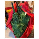 Approximately 8ï¿½-9ï¿½ Non-Lit Christmas Tree in a