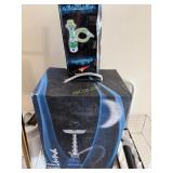 3- Tier White Mesh Storage Organizer, Red Tote