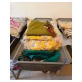 6 Sarees- Red and Gold, Green and Purple,