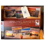 1000 Piece Mountain Lake Jigsaw Puzzle, Seven-in-