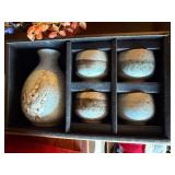 Green Stone (Jade) Chinese Chopstick Set,