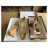 Coach Giovana Patent Light Camel Size Am Badgley