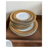 8pcs Crystal dï¿½Arques- Durand Salad/ Desert