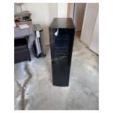 Black Frigidaire Slim Wine Cooler with