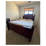 Tempure Pedic Memory Foam Mattress with Wooden