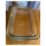 4pc Pyrex Glass Baking Dishes, Pfaltgraff