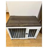 White/ Black/ Grey Pet Crate, Measures: 33ï¿½W x