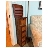 5 Tiered Wooden narrow Chest of Drawers, Wooden