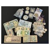 Miscellaneous Coins and Paper Money