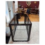 Black Pet 6- Panel Exercise Pen, Measures: 48ï¿½L x