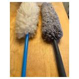 White Laundry Basket, 2.5gal White Wastebasket,