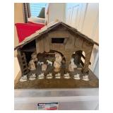 22ï¿½W x 12ï¿½D x 14ï¿½H Nativity Set, Clear Large Tote