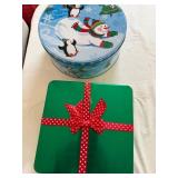 Red/Green Tote (large) Containing: Village Train