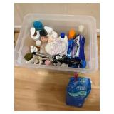 Tote Full of Body Wash, Epsom Salt, Spray