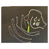 Sterling Necklace and Pendant, Approx 67.7g