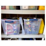 2 Totes of Speactracide, Bayer, Top Cat Mouse and