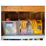 2 Totes of Inseat Tiller, Rose and Flower Care,