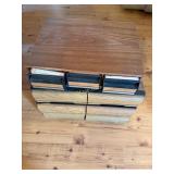 9- Drawer of Cassette Tapes. Mostly Country