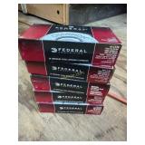 5- NEW Boxes 9mm Luger Federal