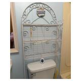 Toilet Shelf, Shower Curtain Liner (New) Nautical