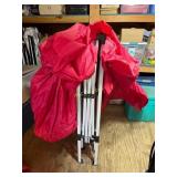 Free Standing 10x10 Canopy Tent (Red)
