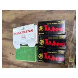 5- Boxes 9mm Luger- Winchester, Tul- Ammo