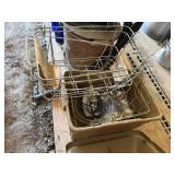 Box Full of Chaffer Racks with Box of Sterno