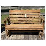 Pressure Treated Patio Glider, Measures: 53x 29x