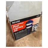 Sears Vintage Low Voltage Path Lighting Kit