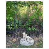 Ornamental Metal Fence 24ï¿½, Cherub, Metal Flower