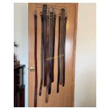 9 Menï¿½s Belts and 48ï¿½ and 5 Suspenders in Black,