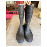 Pair of Size 10 Rain Boots, Pair of Heavy Duty