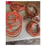 5- Various Lengths Extension Cords in Clear Tote
