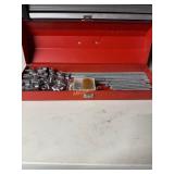 Red Toolbox Filled with Quik Bolt Fasteners/