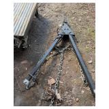 Ease- Lift Adjustable Frame Tow Bar and Lights