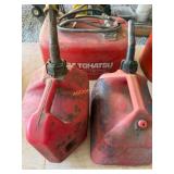 Steel 6 Gallon Gas Can, 2.5 Gallon Gas Can, 2