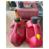 6- 1 Gallon Gas Can, 2- 1 Gallon Gas Cans