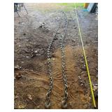 20+ Feet of Chain in Yellow Bucket