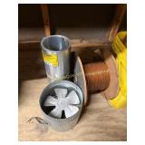 8ï¿½ Duct Fan, 50ï¿½ Roll of 14ï¿½ Flashing Spool of