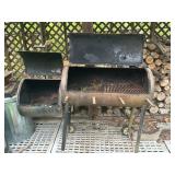 Vintage Outdoor Rolling Smoker