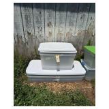2 Sterrilte Under Bed Storages, 2 Locking Lid